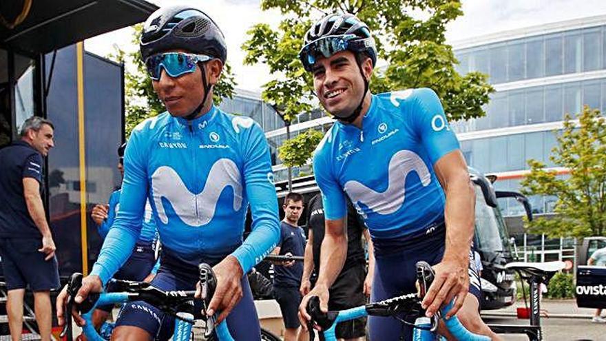 Nairo Quintana y Mikel Landa no continuarán en el Movistar.