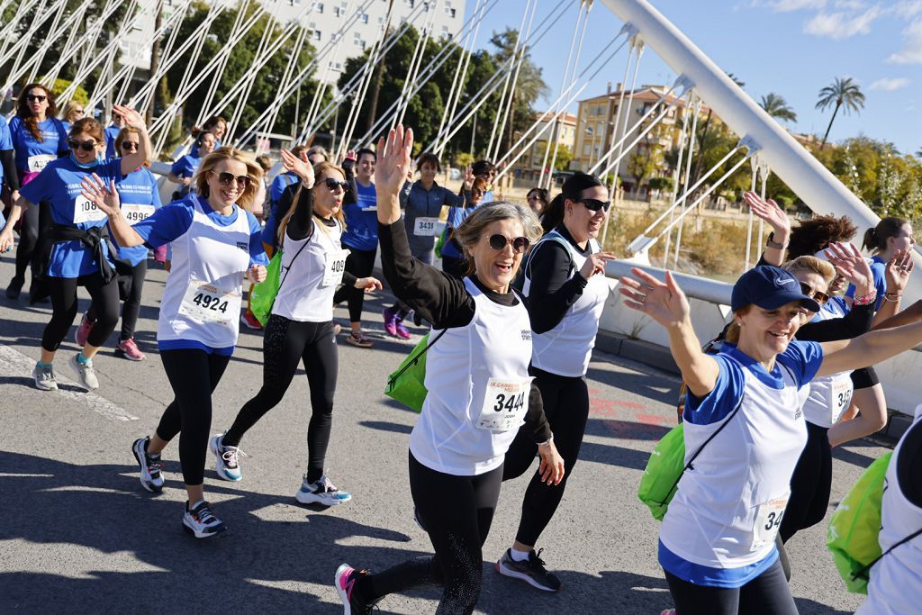 Imágenes del recorrido de la Carrera de la Mujer: avenida Pío Baroja y puente del Reina Sofía (I)