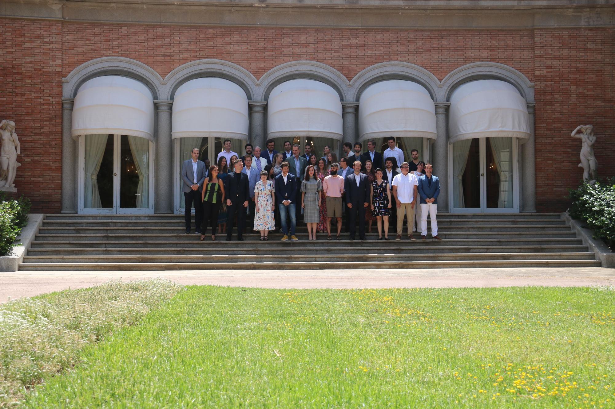 La princesa Elionor i la infanta Sofia participen en un taller en el marc dels Premis Fundació Princesa de Girona