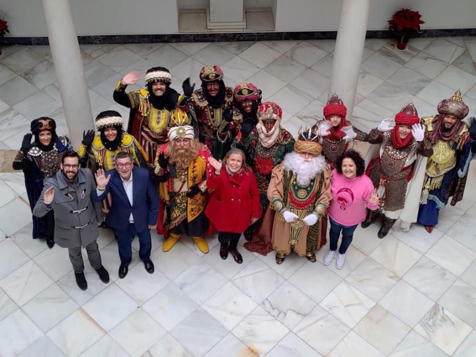 Los Reyes Magos recorren el litoral malagueño