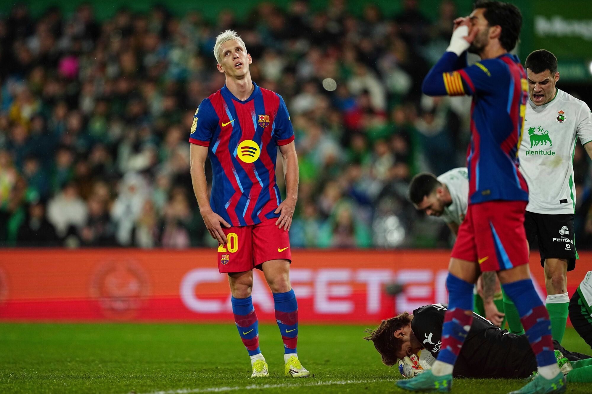 Copa del Rey: Racing de Santander - Barcelona, en imágenes.