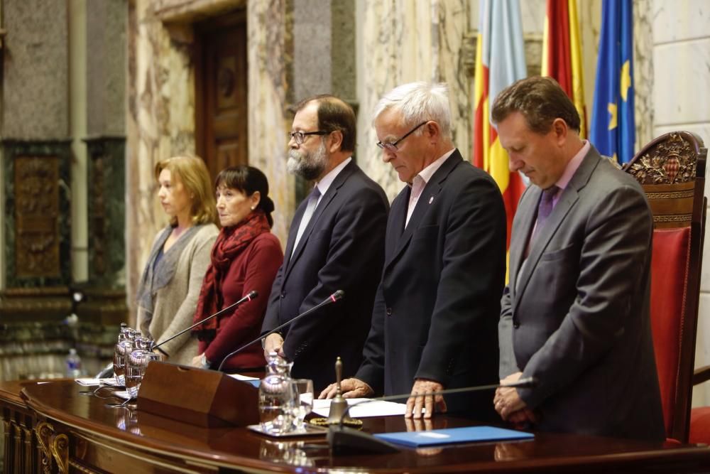 Pleno extraordinario del Ayuntamiento de Valencia por Rita Barberá