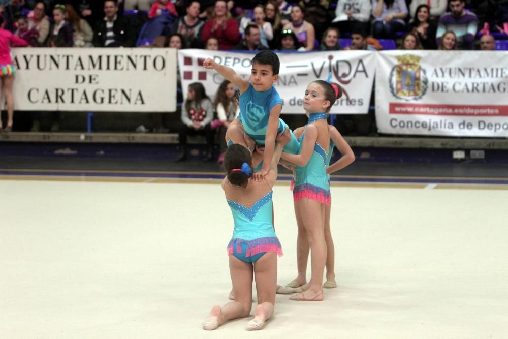 Campeonato de gimnasia rítmica en Cartagena