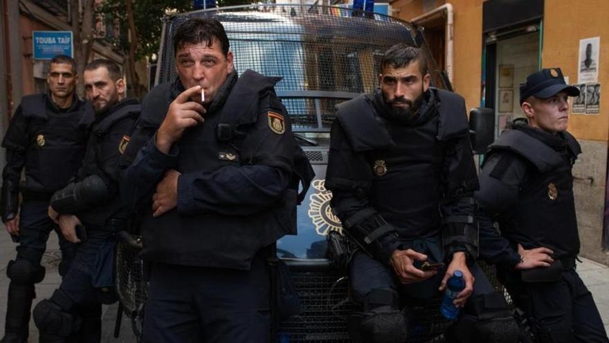 Una imagen de la serie 'Antidisturbios'.
