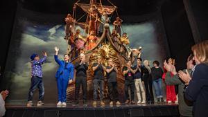 Todos los actores que participaron en la III Nit de l’Humor en el teatro Victoria