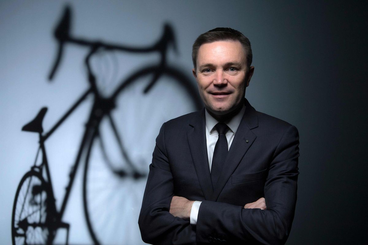 David Lappartient, candidato a la presidencia del COI.
