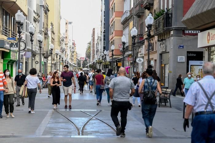 Primer sábado de la fase 1 en la capital