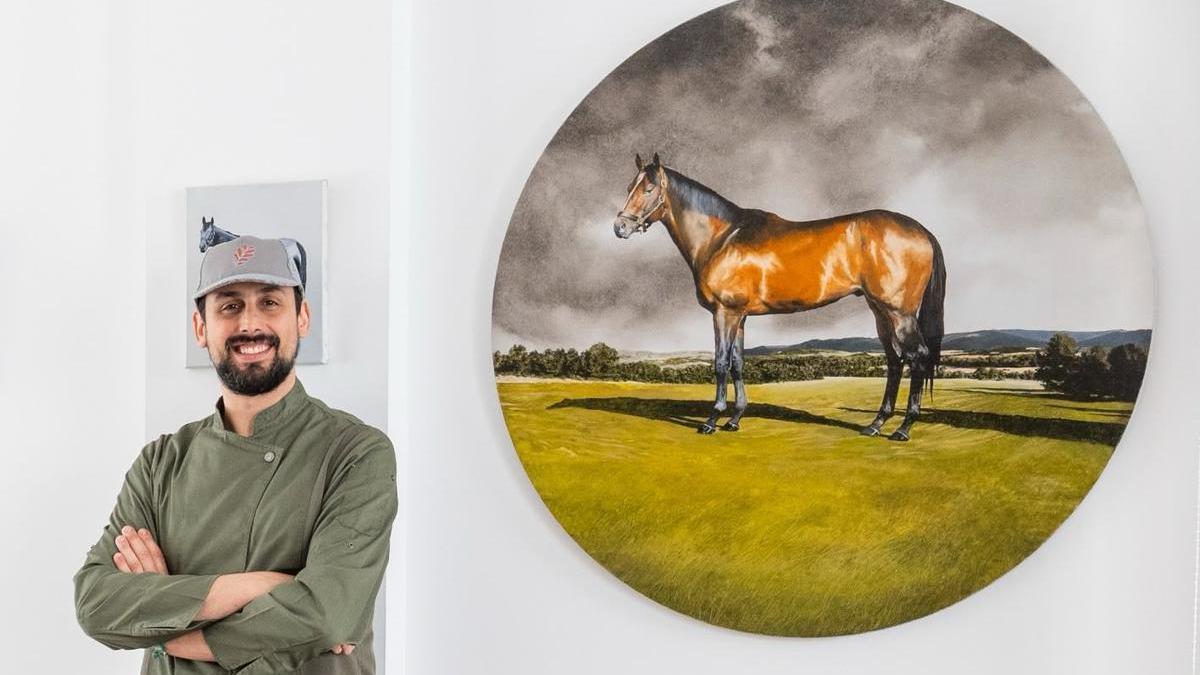 Borja Alcázar, en una imagen distribuida por la Yeguada Maeza.