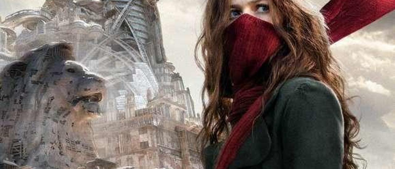 La actriz Hera Hilmar, en una imagen de &quot;Mortal engines&quot;.