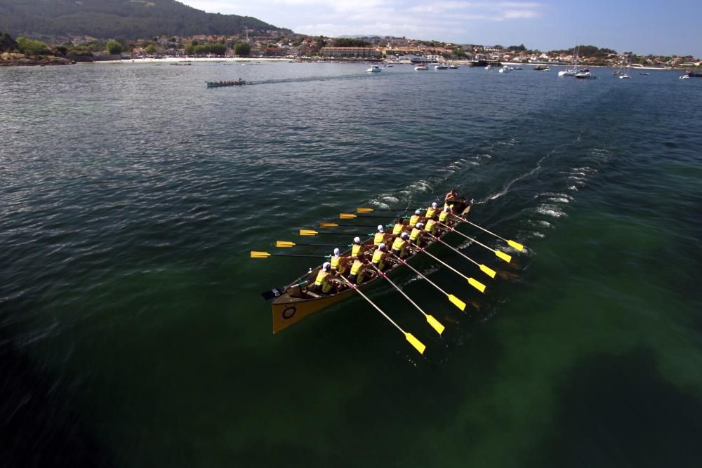 El equipo local se hace con la victoria en la Bandera Concello de Vigo. Ares y Puebla acechan el liderato de Samertolaméu en un día de locos con viento cambiante.