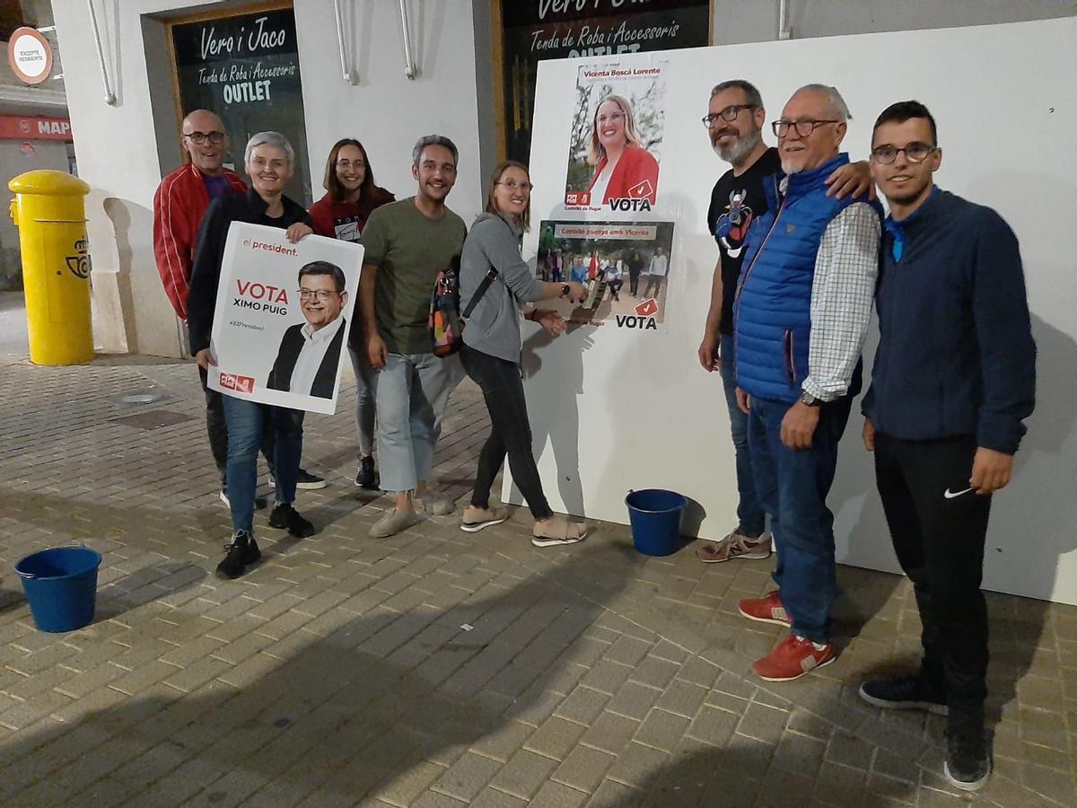 Primeros actos de campaña en la Costera y la Vall Primeros actos de campaña en la Costera y la Vall
