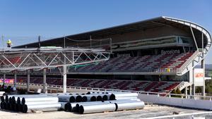 Las obras ques está acometiendo el Circuit De Catalunya, este mes