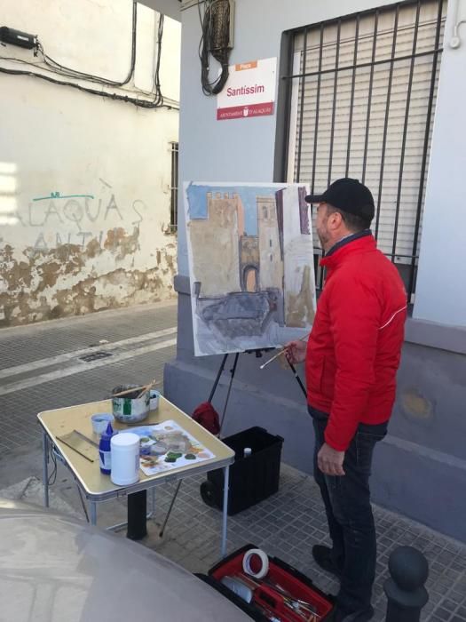 Primer Concurso de Pintura Rápida Castell de Alaquàs