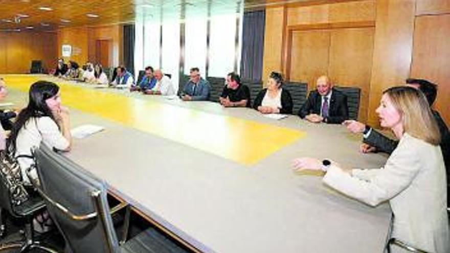 Reunión celebrada ayer en Pontevedra.  | // GUSTAVO SANTOS