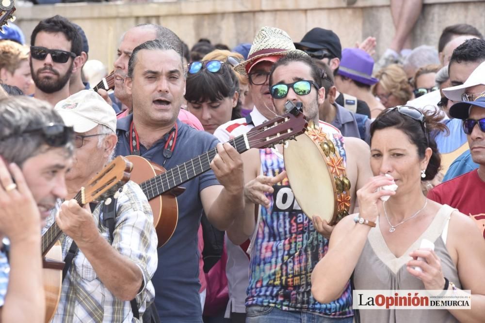 Romería de la Virgen de la Fuensanta: Llegada al S