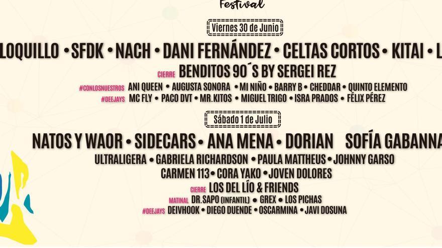Loquillo, SFDK, Natos y Waor o Ana Mena en concierto: gran festival en Castilla y León