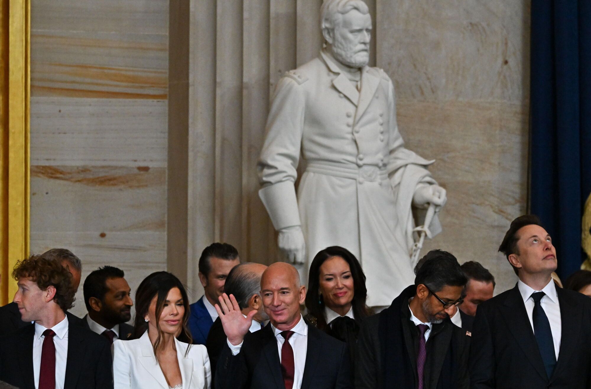 La investidura de Donald Trump, en fotos