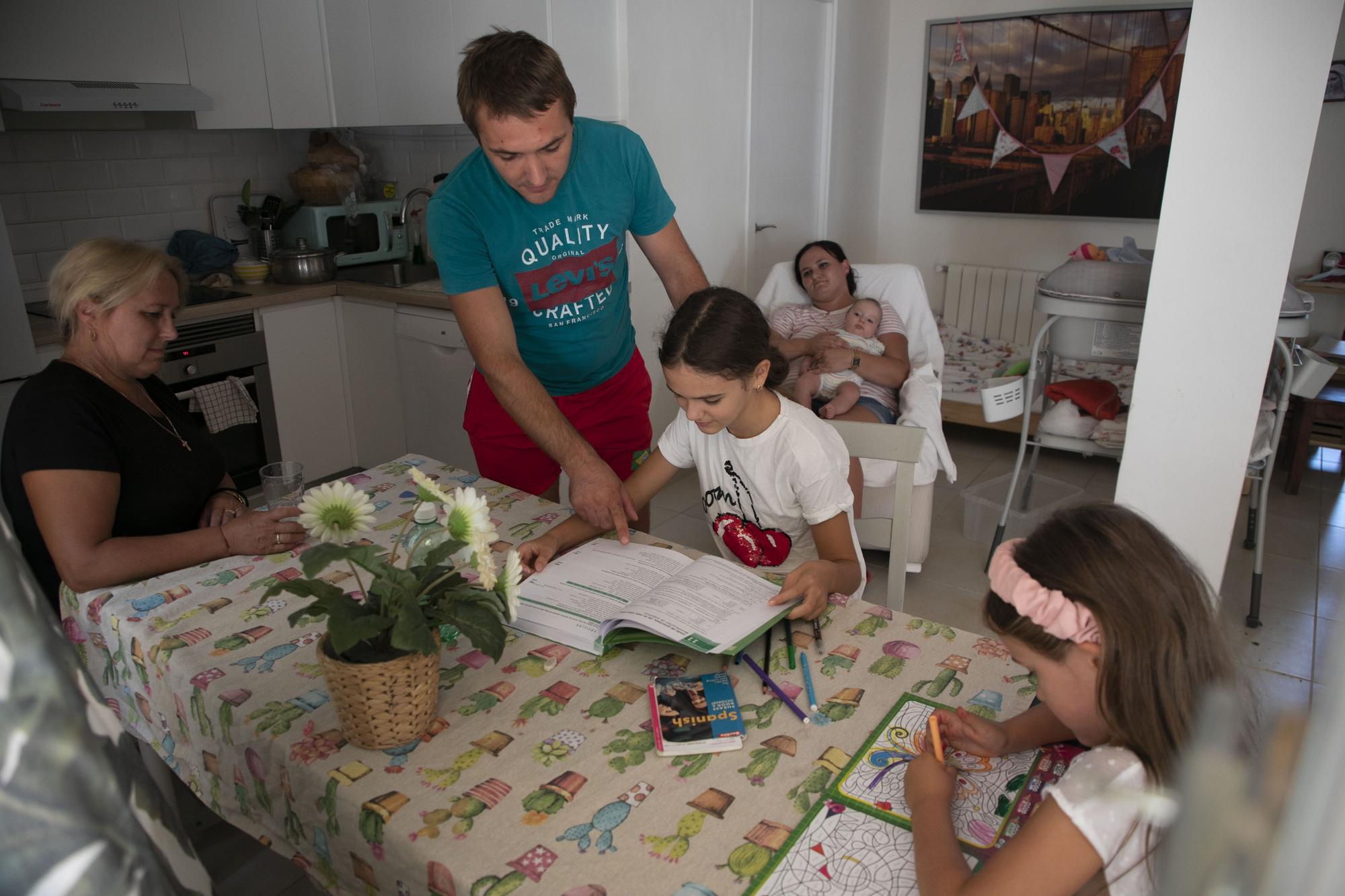 Escapar de la guerra de Ucrania para conocer a tu hijo recién nacido