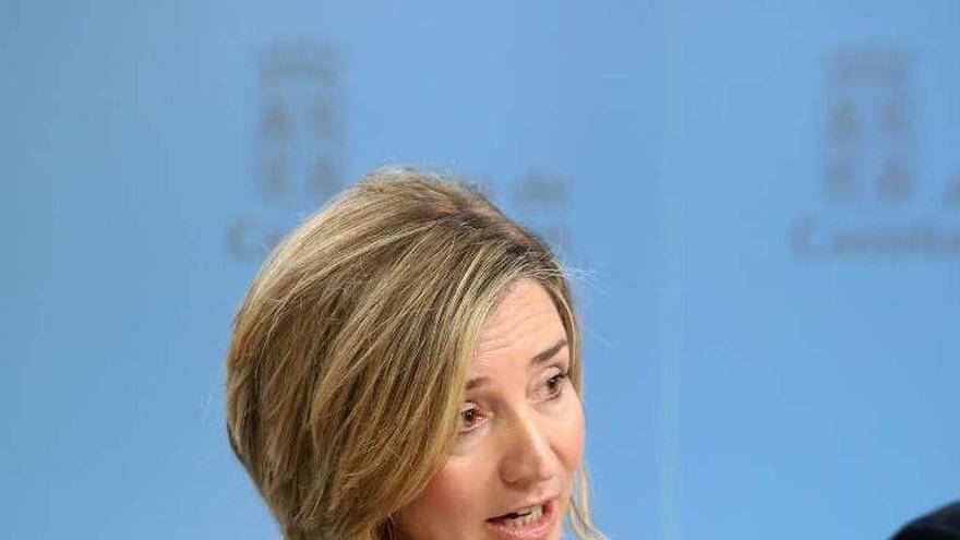 Alicia García, ayer en rueda de prensa.