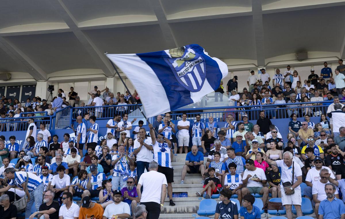 El Atlético Baleares - Real Jaén en imágenes
