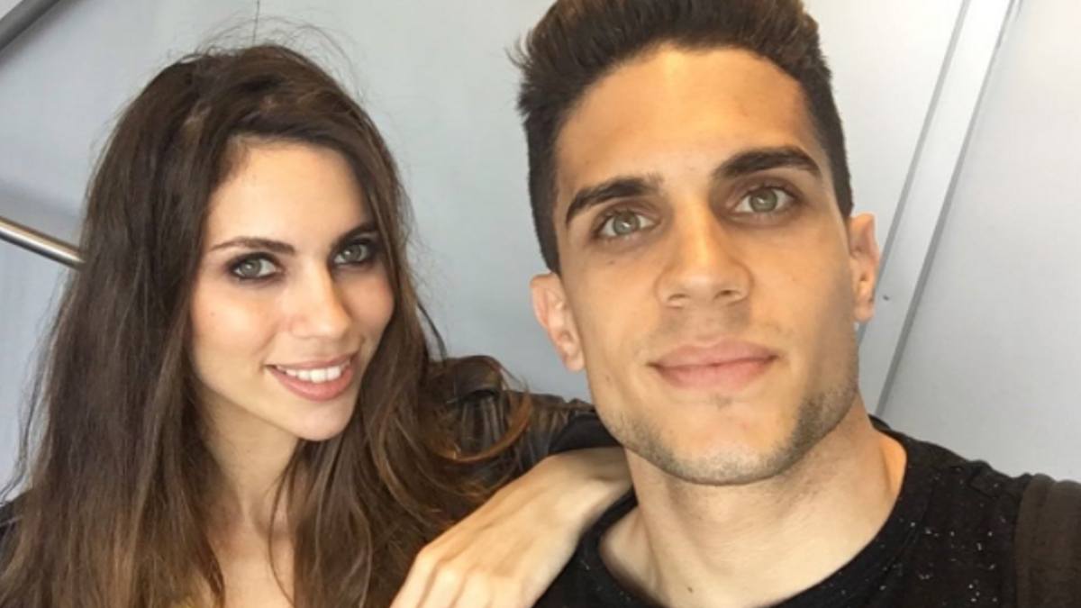 Marc Bartra y Melissa Jiménez contra el cáncer infantil