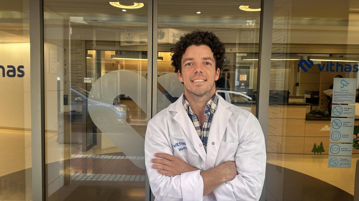 El Dr. Julio Gómez es el responsable de la Unidad del Dolor del Hospital Universitario Vithas Las Palmas