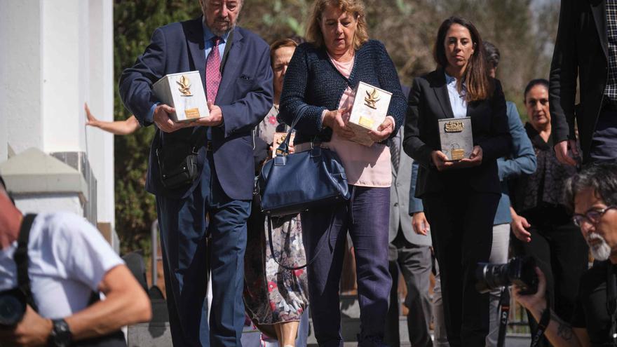 Blas Cabrera descansa en Canarias tras 85 años en el exilio