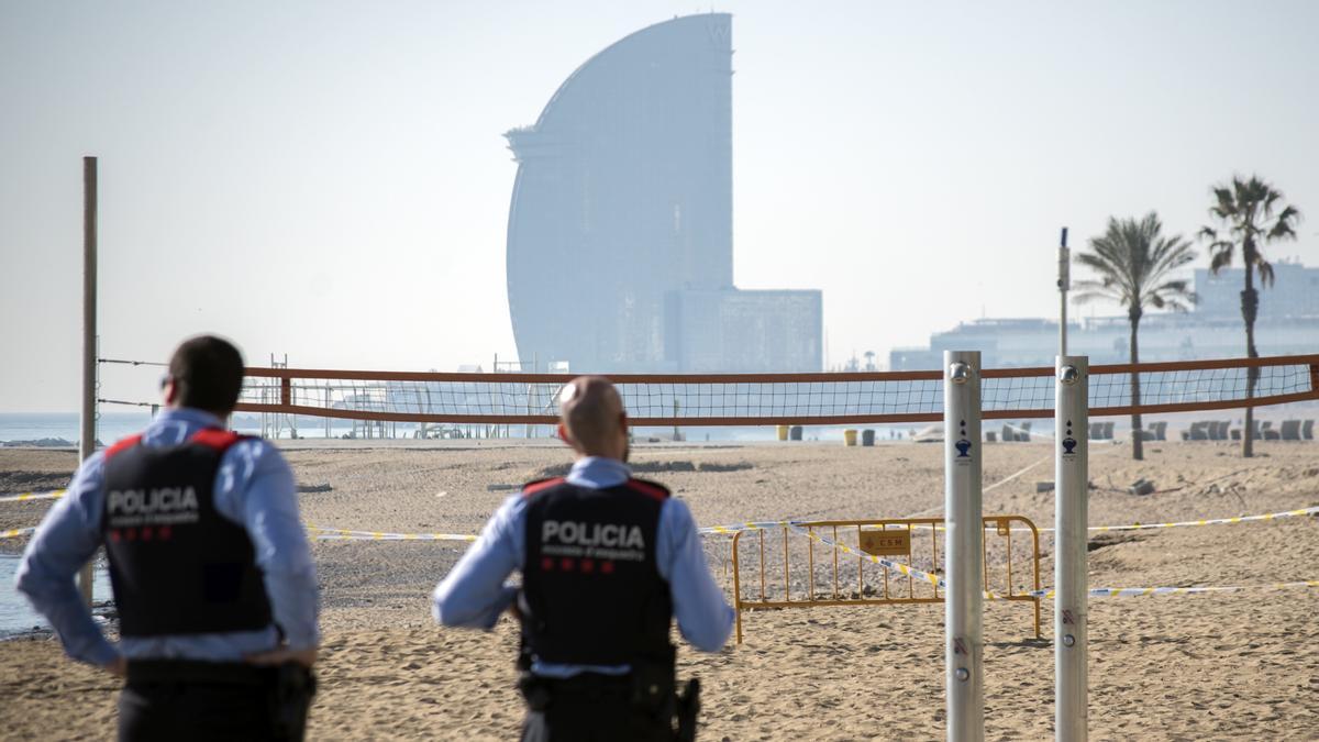 Playa del Somorrostro de Barcelona