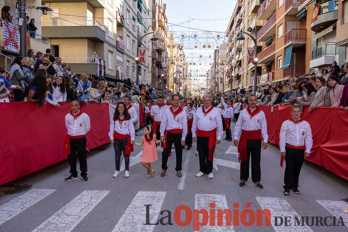 Procesión de subida a la Basílica en las Fiestas de Caravaca (Bando de los Caballos del vino)