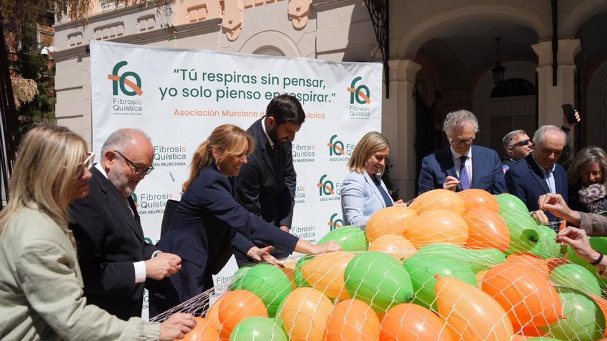 Así se ha celebrado en Murcia el Día Mundial de la Fibrosis Quística