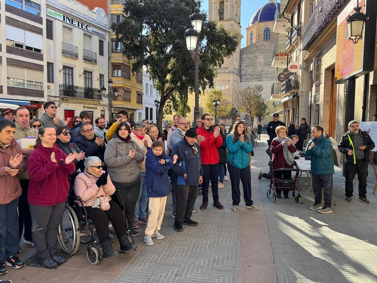 Algunos de los participantes en los actos celebrados este miércoles.