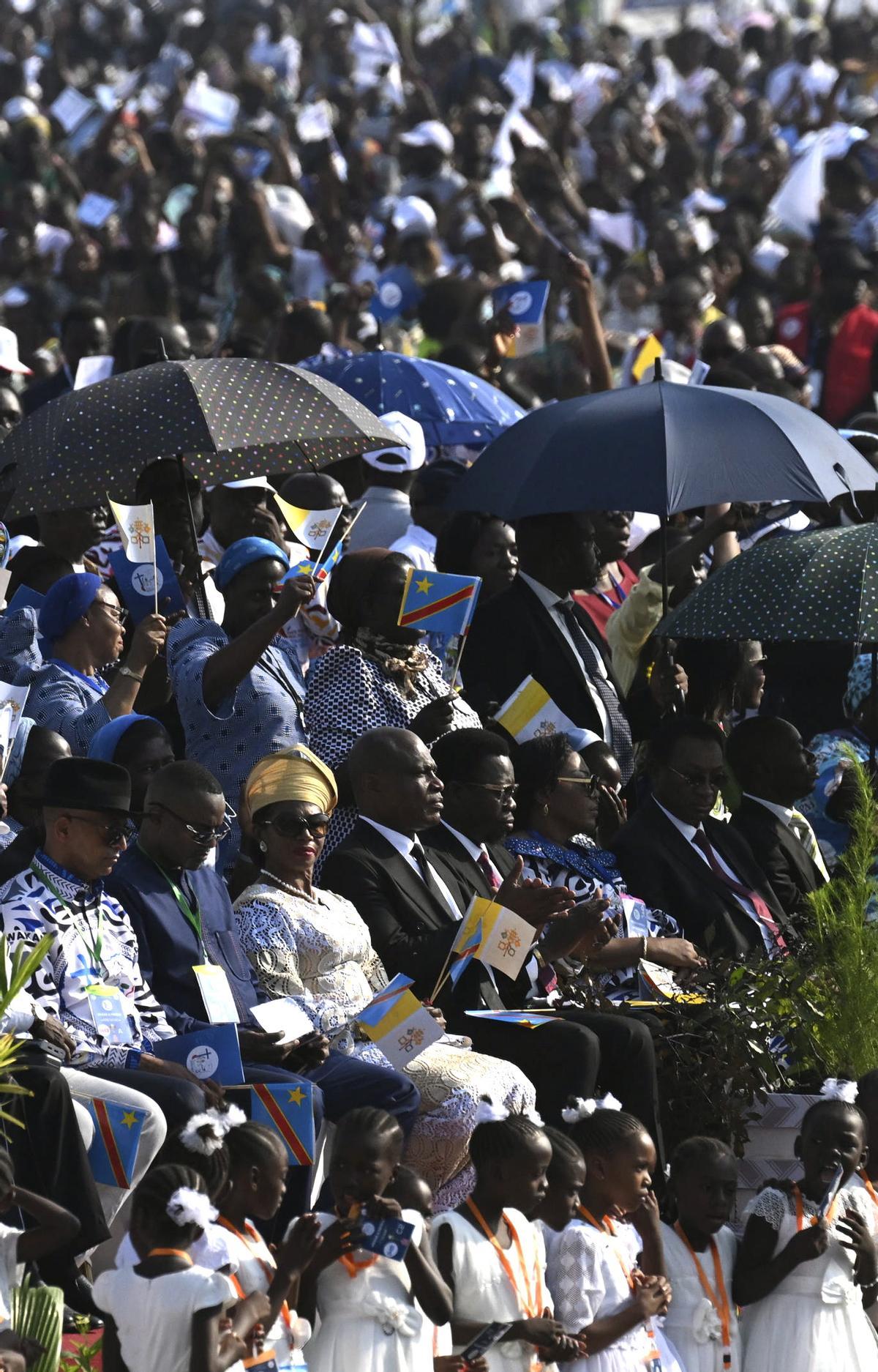 La visita del papa Francisco en el Congo