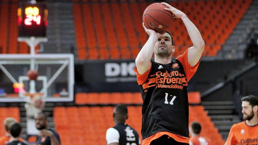 El jugador bagenc afronta els play-off amb València Basket.