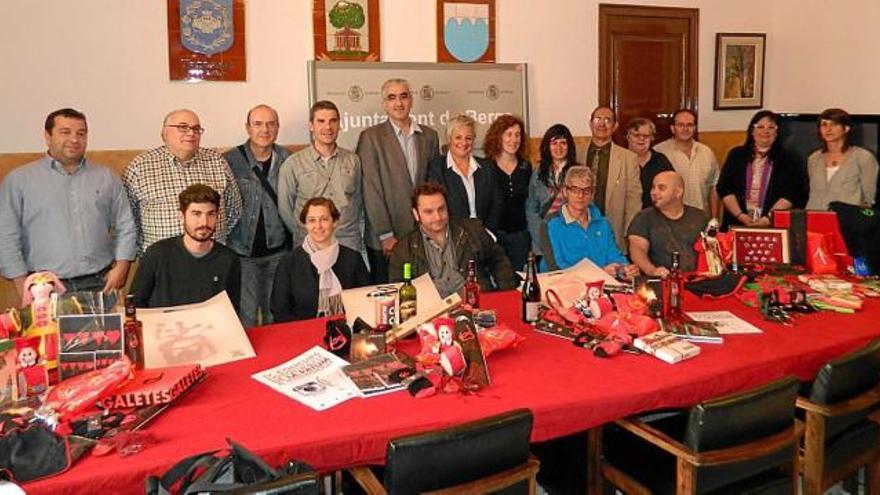 Presentació de l&#039;associació La Patum Productors, el 2013, al consistori