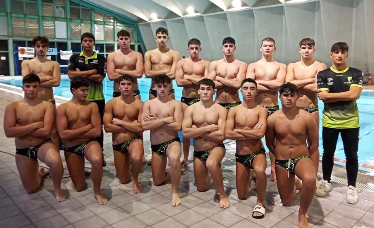 Los juveniles del Waterpolo Málaga están invictos en la Liga, tras 5 jornadas.