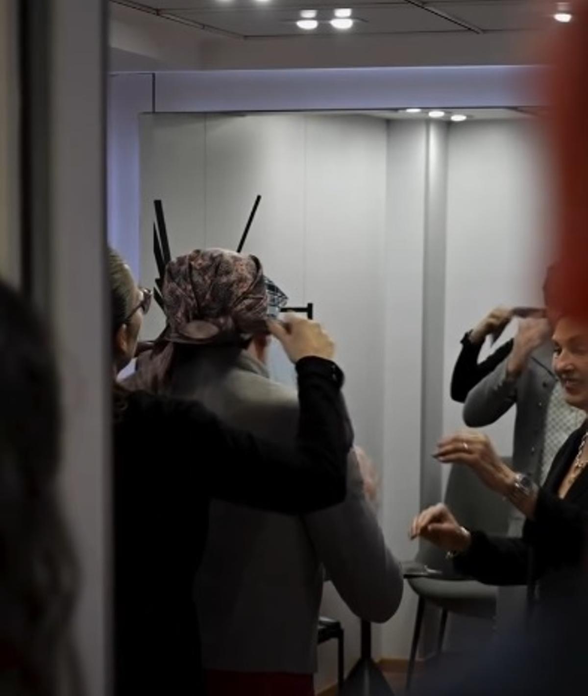 Llorca se prueba el traje de torrentí