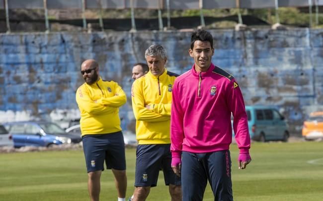 Entrenamiento de la UD Las Palmas