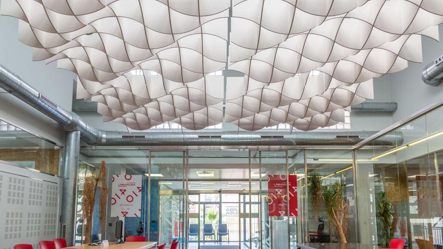 Cartonlab, pionera en fabricación y diseño de techos fonoabsorbentes  con materiales sostenibles