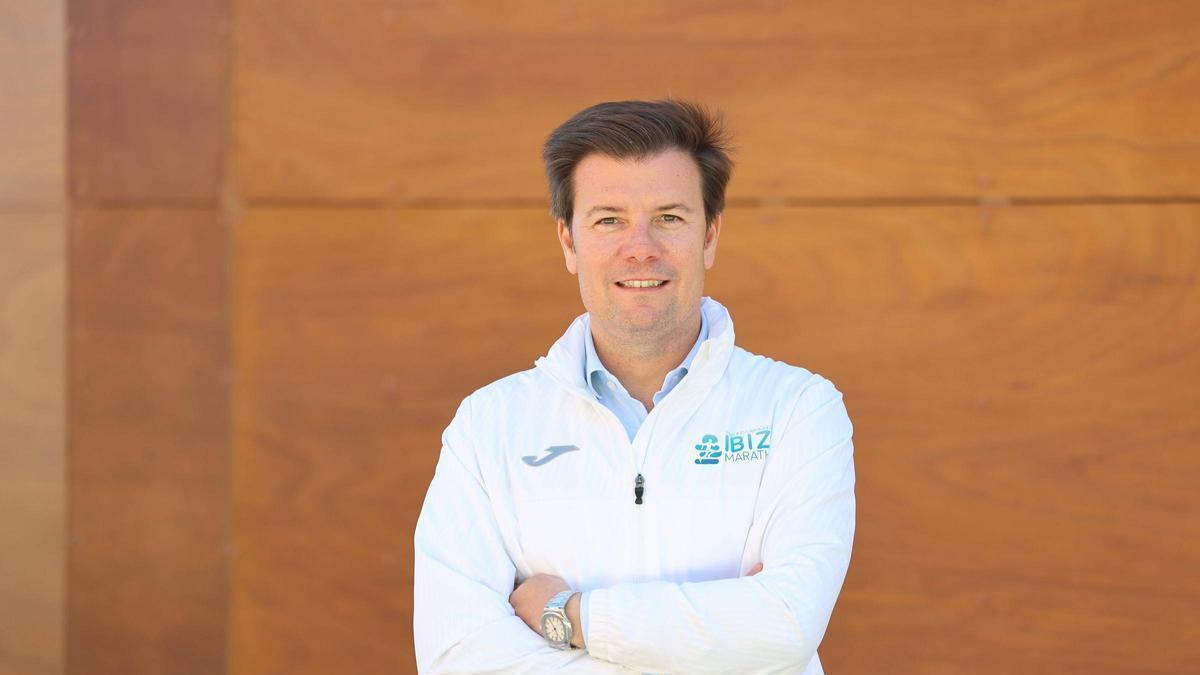 Francisco Larrey, este martes en las instalaciones de Diario de Ibiza