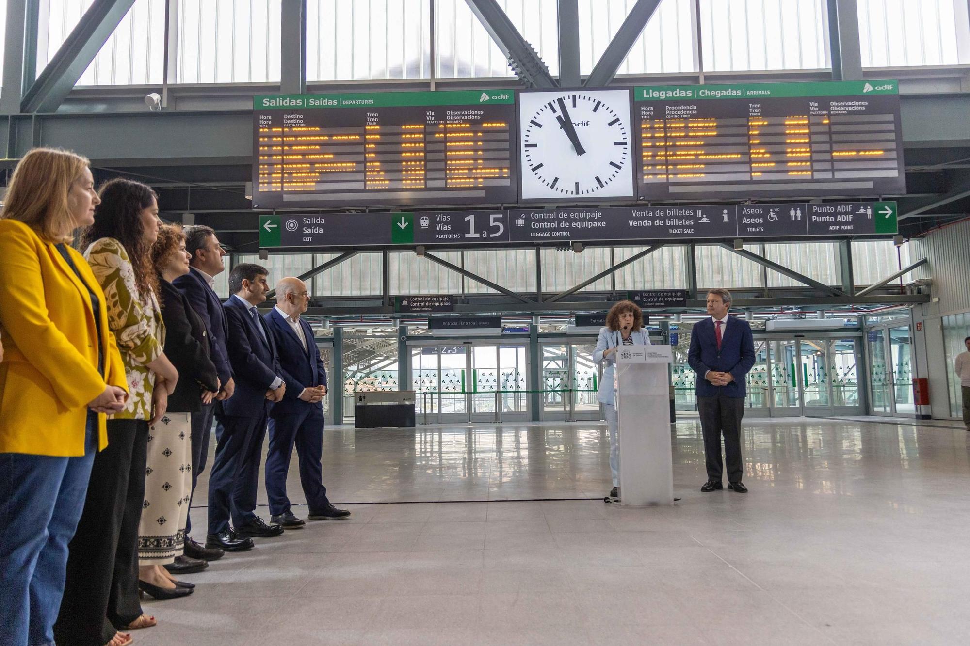Inauguración de la Intermodal de Santiago