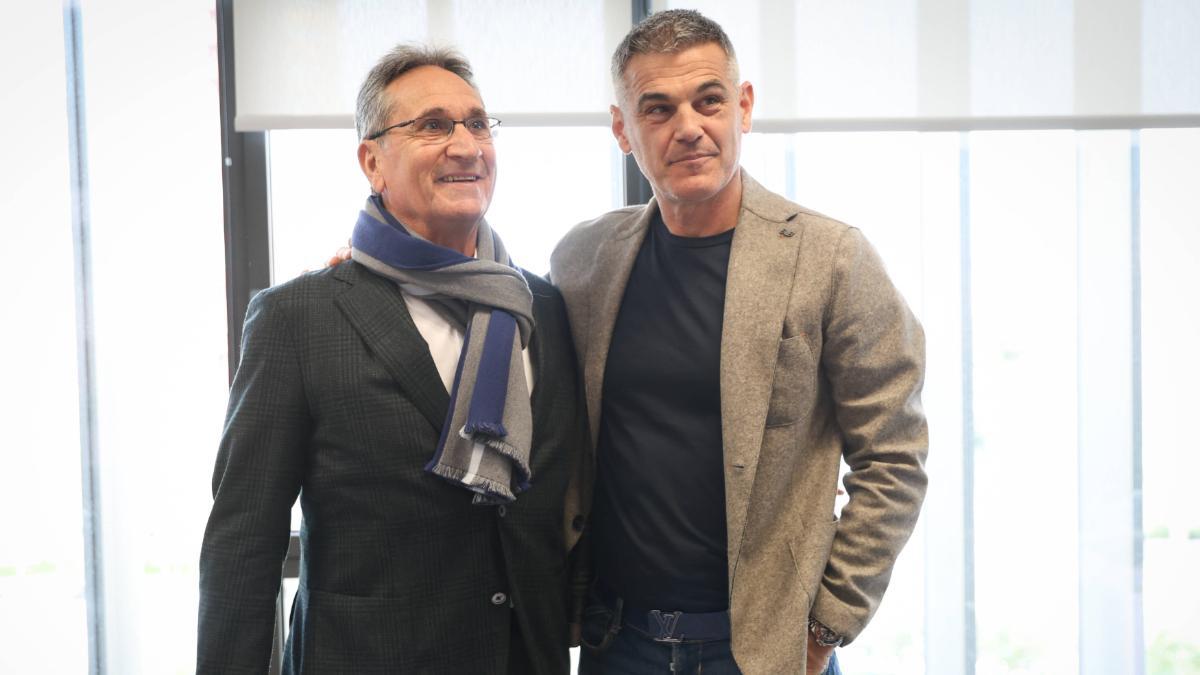 Valero Rivera y Enric Masip, en SPORT