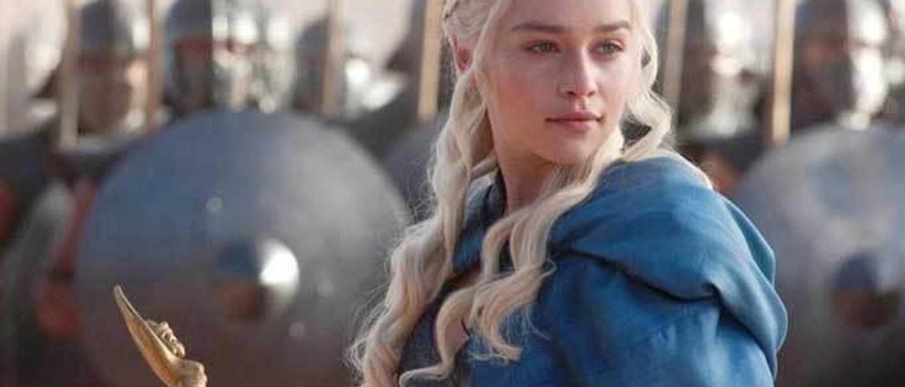 Daenerys Targaryen (Emilia Clarke), en un episodio de &quot;Juego de Tronos&quot;.