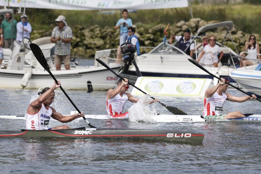 Llamedo y Vázquez vencen en el Descenso del Sella