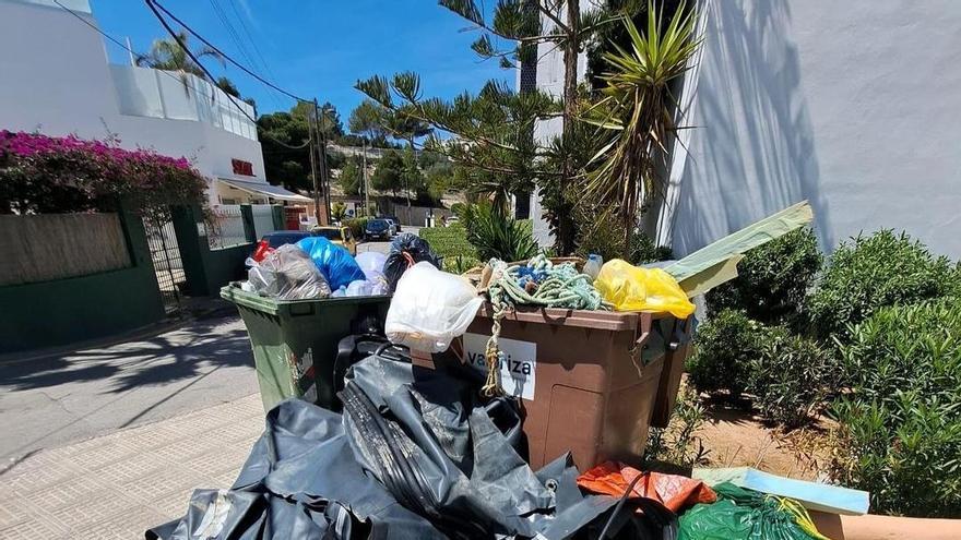 La Policía Local de Ibiza investiga a los responsables de unos vertidos en Talamanca