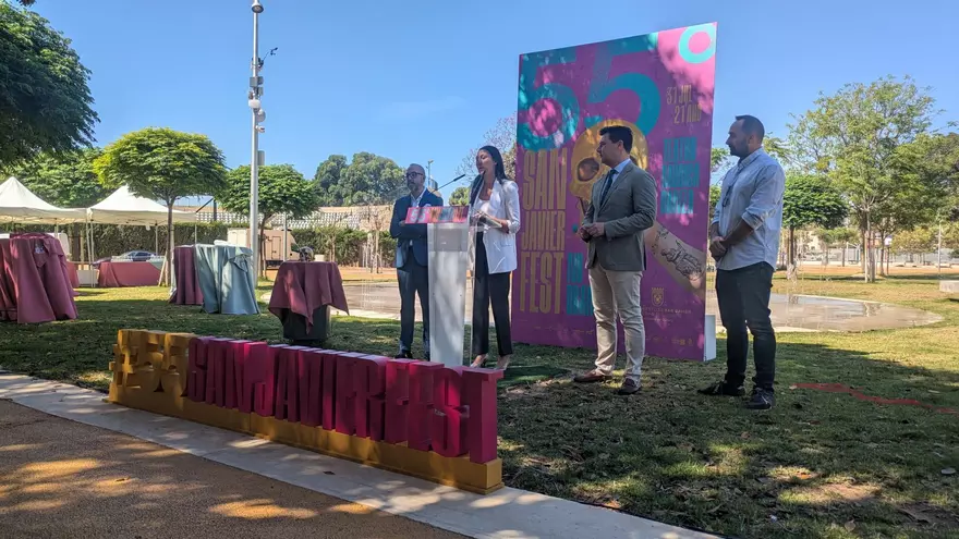 Presentación del 55 San Javier Fest, el Festival Internacional de Teatro, Música y Danza de la localidad