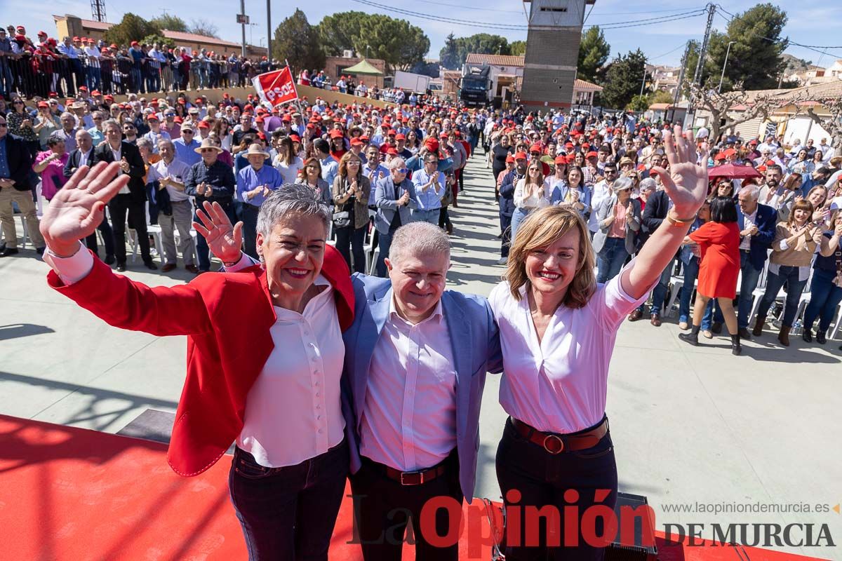 Presentación de José Vélez como candidato del PSOE a la presidencia de la Comunidad