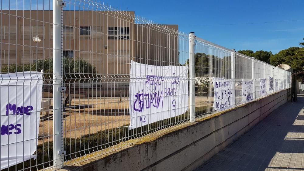 Huelga en la escuela pública