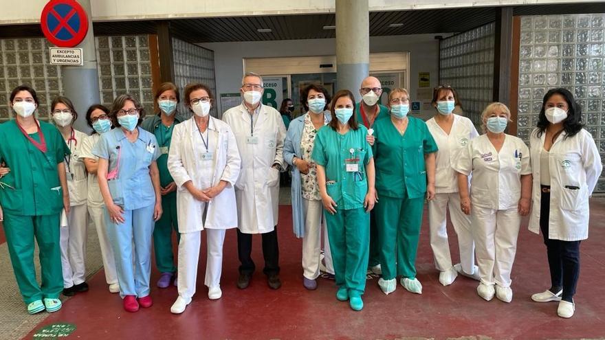 Equipo del Banco de Leche Materna del hospital Reina Sofía.