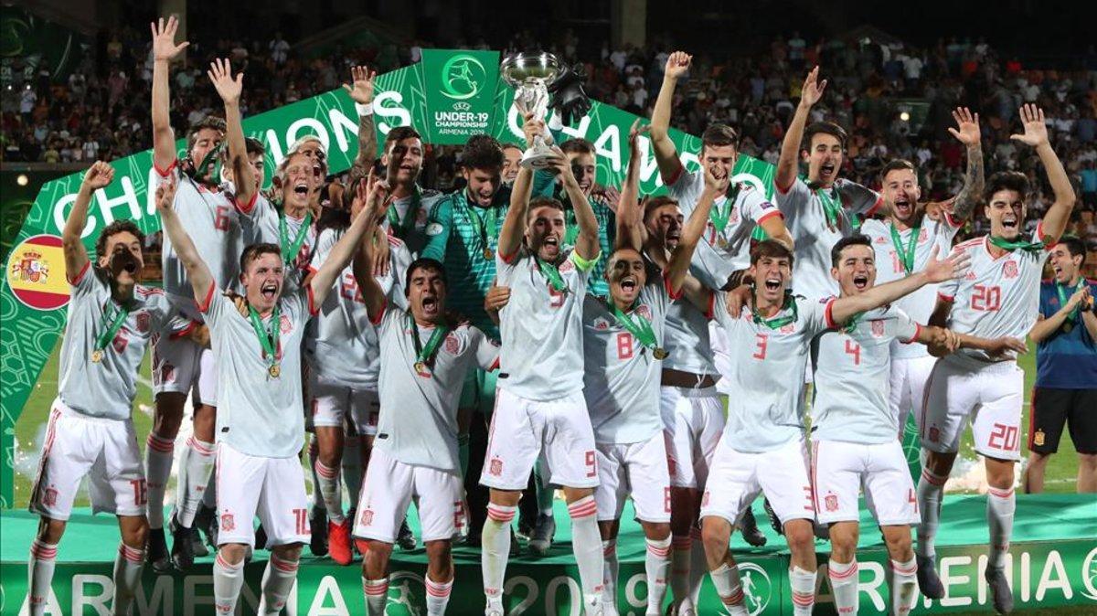 España campeona del Europeo sub-19 de Armenia 2019