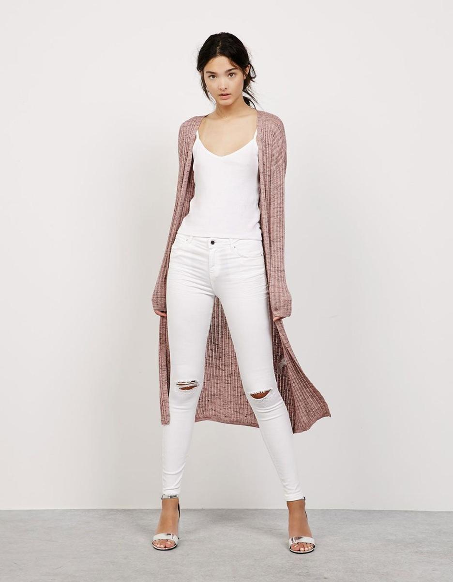 Compras en las rebajas Mid Season: chaqueta canalé larga